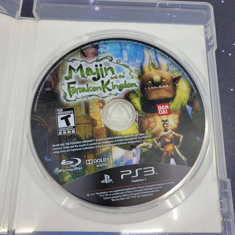 Majin and the Forsaken Kingdom PS3 Sony PlayStation 3 Bandai Namco BLUS-30472 A
